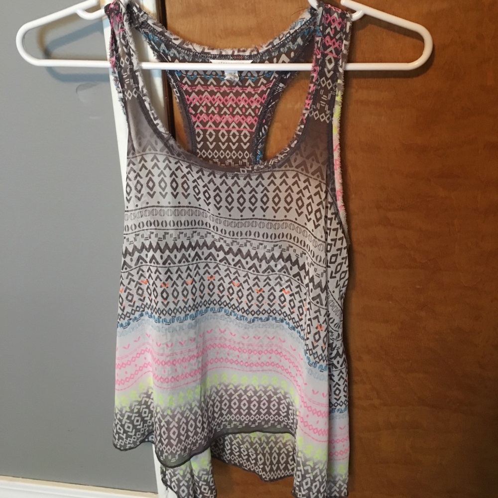 Multi color tank top